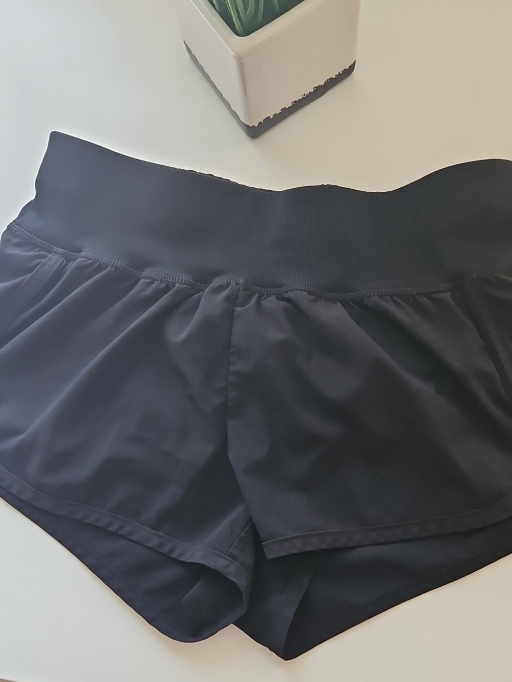 Z by Zella Black High Rise 2-in-1 Running Shorts Size S